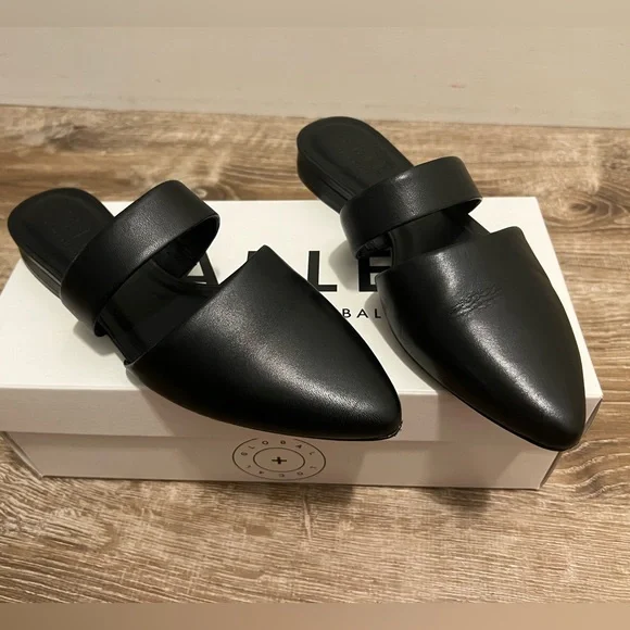 Able Joselyn Mules black leather - Picture 3 of 7